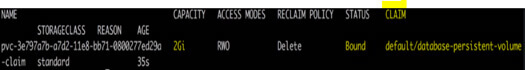 Kubernetes Volumes and Designating a PVC