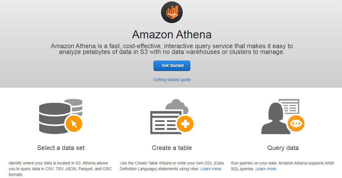 Started with Athena