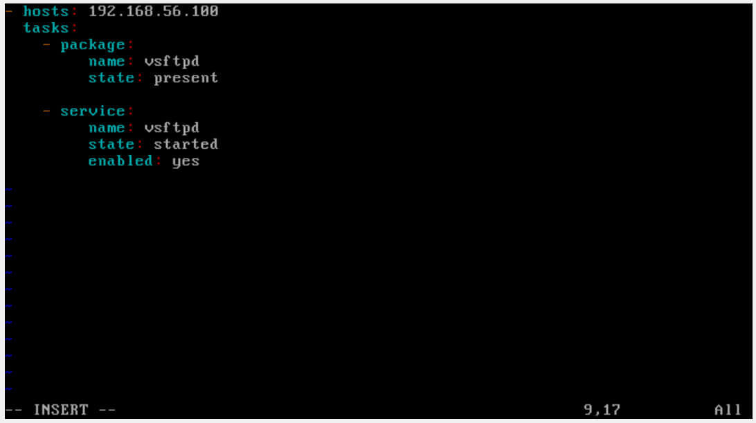 playbook ftpserver