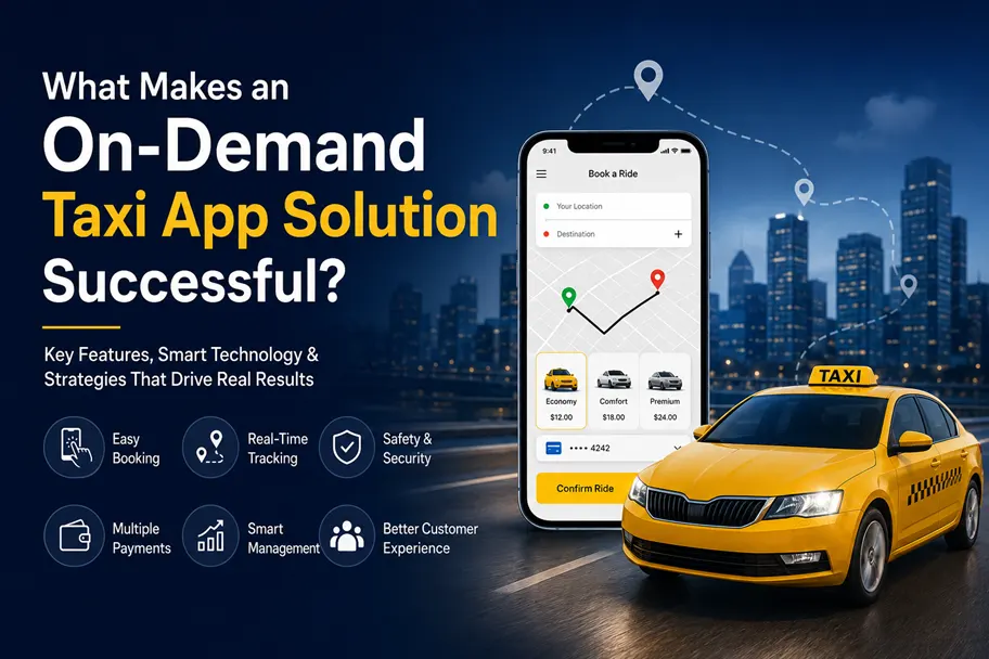 What Makes an On-Demand Taxi App Solution Successful?