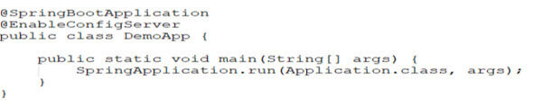 Anatomy of Spring cloud config work