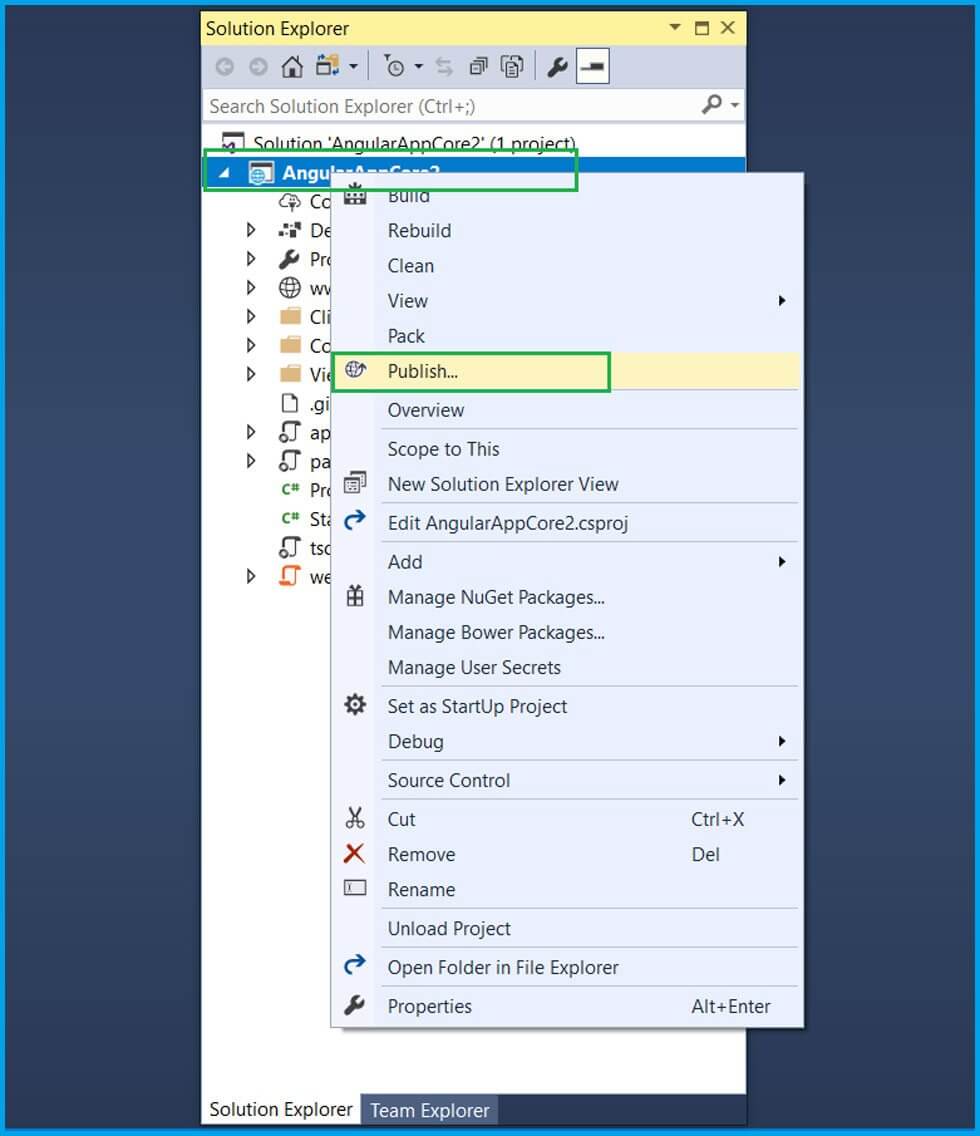 Web Deploy deployment method